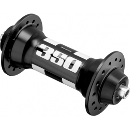 350 front 32 hole hub 100 mm black / white