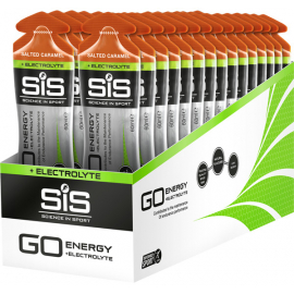 GO Energy + Electrolyte Gel salted caramel - 60 ml tube